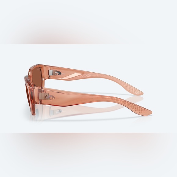 Costa Clemente Sunglasses - Women Translucent Pink Sands - Polarized - Picture 3 of 14